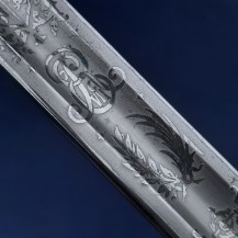 British 1892 Pattern Royal Army Medical Corps Officers Sword of Lt Col Richard George Hanley 24
